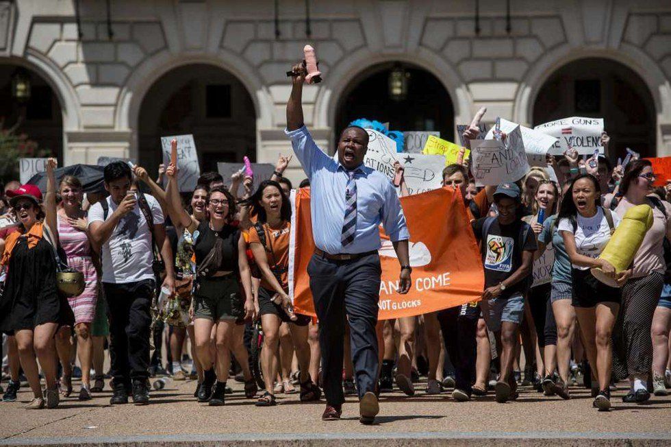 University of Texas Students Protest Gun Law With Sex Toys