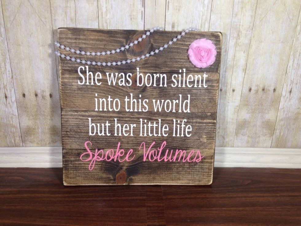 StillBorn; Still Loved; Infant Loss Awareness