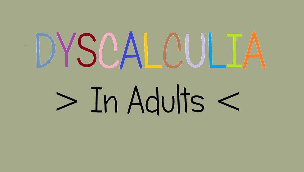 Dyscalculia Is Real