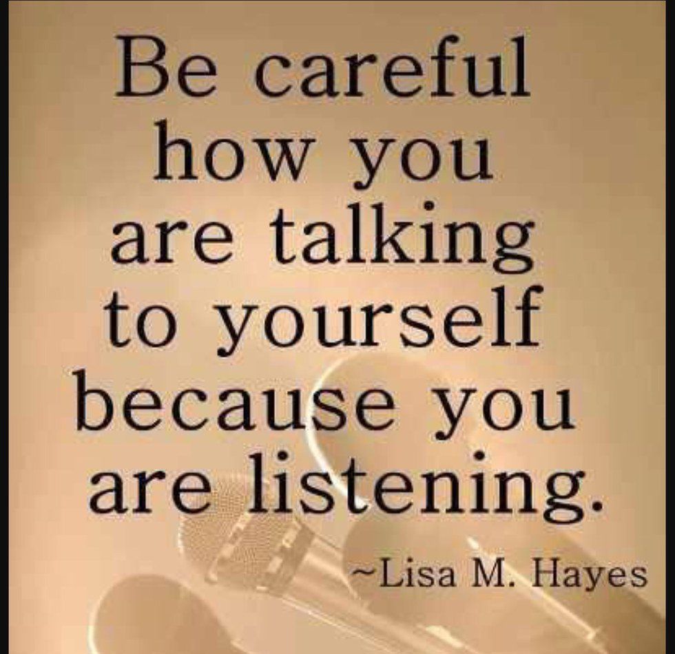 Speak Life Over Yourself