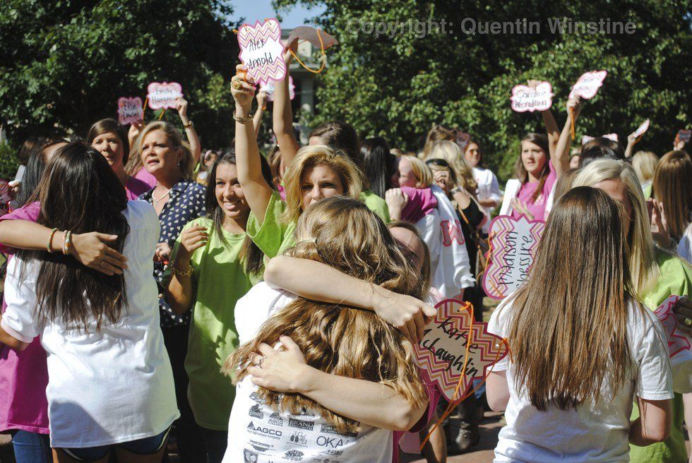 The 5 Emotional Stages Of Bid Day