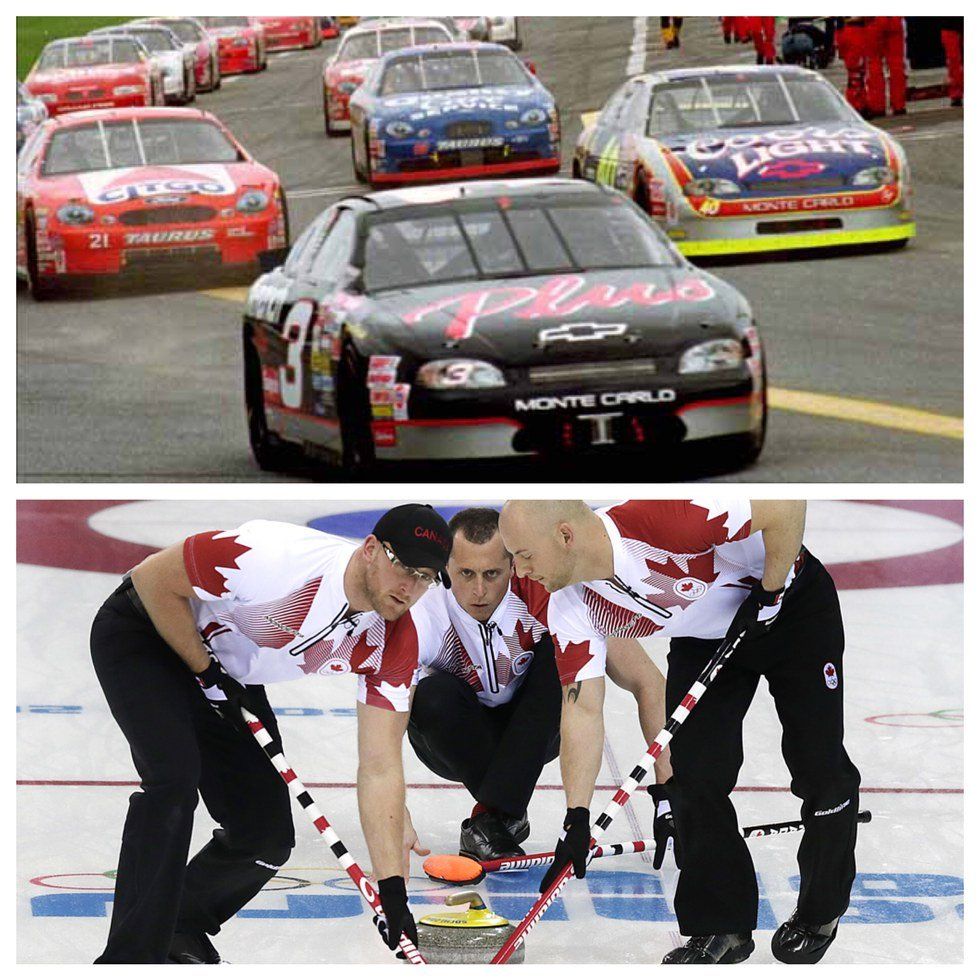 NASCAR Or Curling, Which Is A Real Sport?