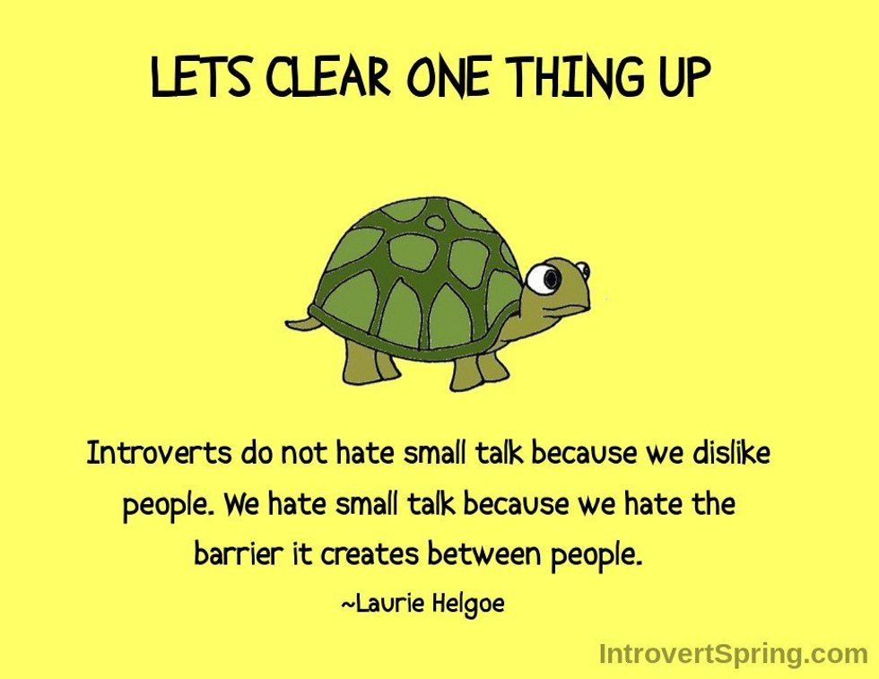 I Hate Small Talk