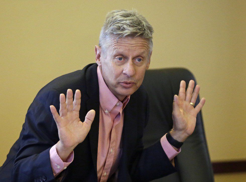 No, Gary Johnson Is Not Our Third Party Savior