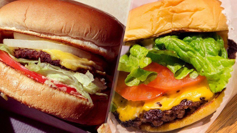 In N Out Vs. Shake Shack