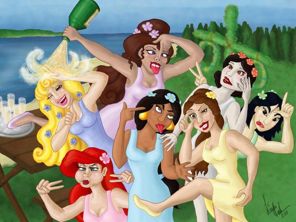 Which Disney Princess You Are When You're Drunk