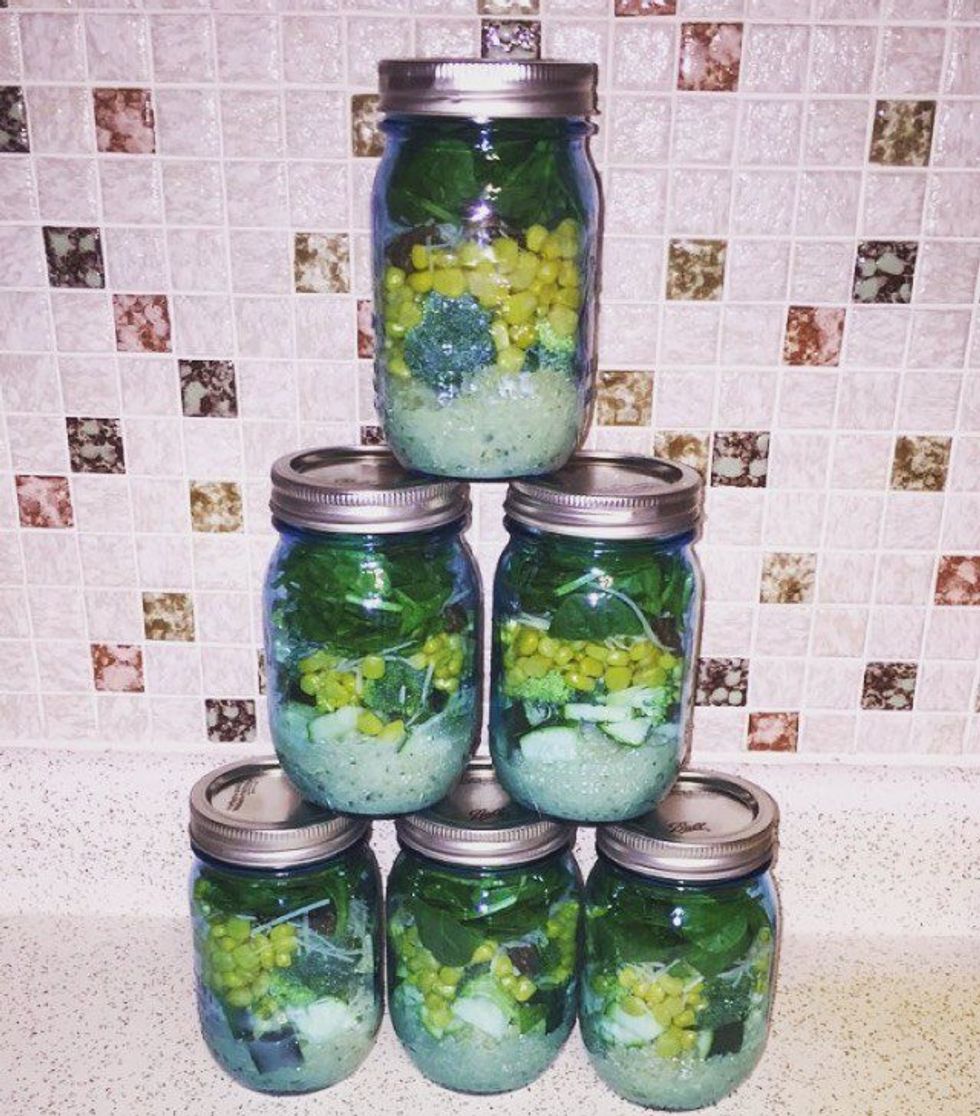 The Mason Jar Salad