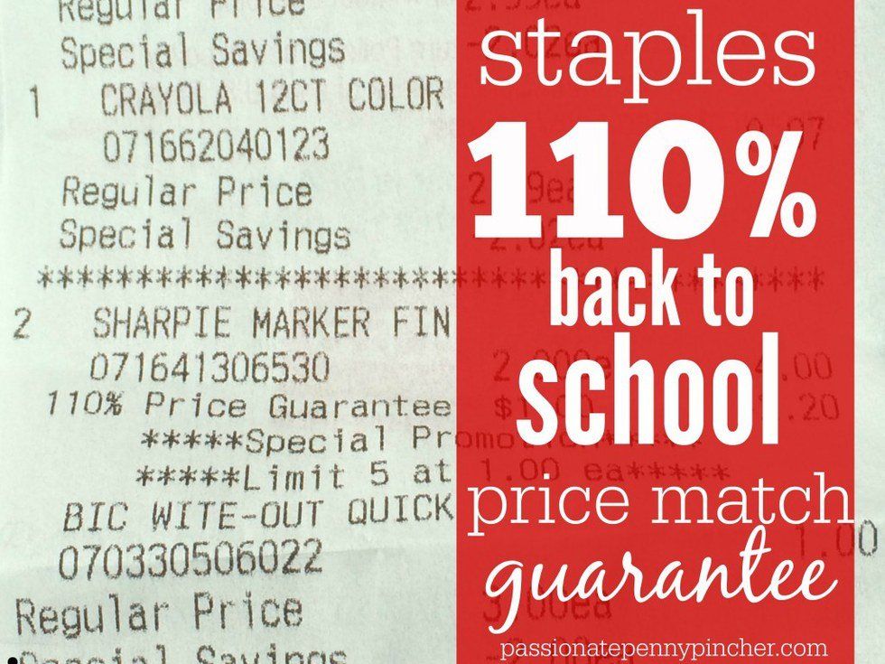 Top 5 Places To Price Match When Shopping At Staples