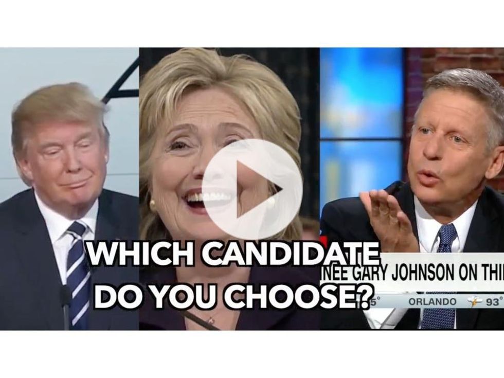 Trump vs. Clinton vs. Johnson: Policy