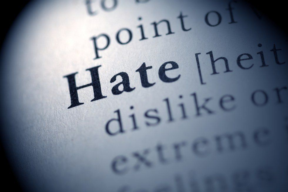 Hate Makes You Weak