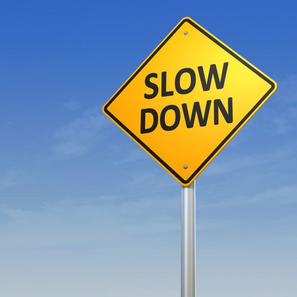 Why We Need To Learn To Slow Down