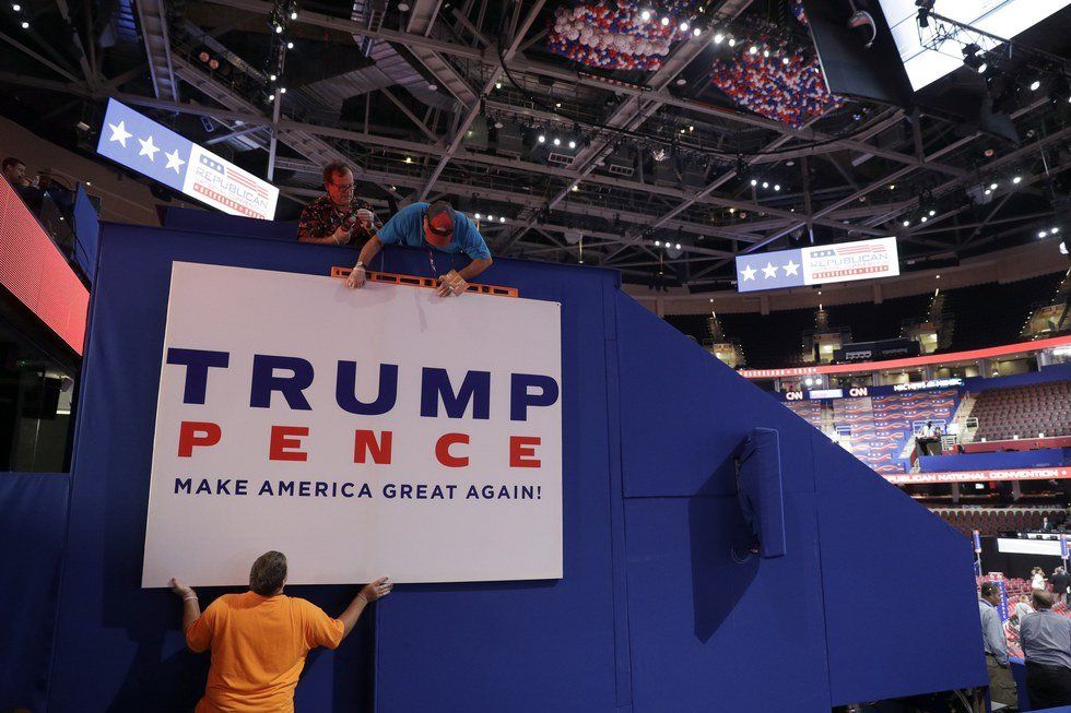 RNC First Day Chaos