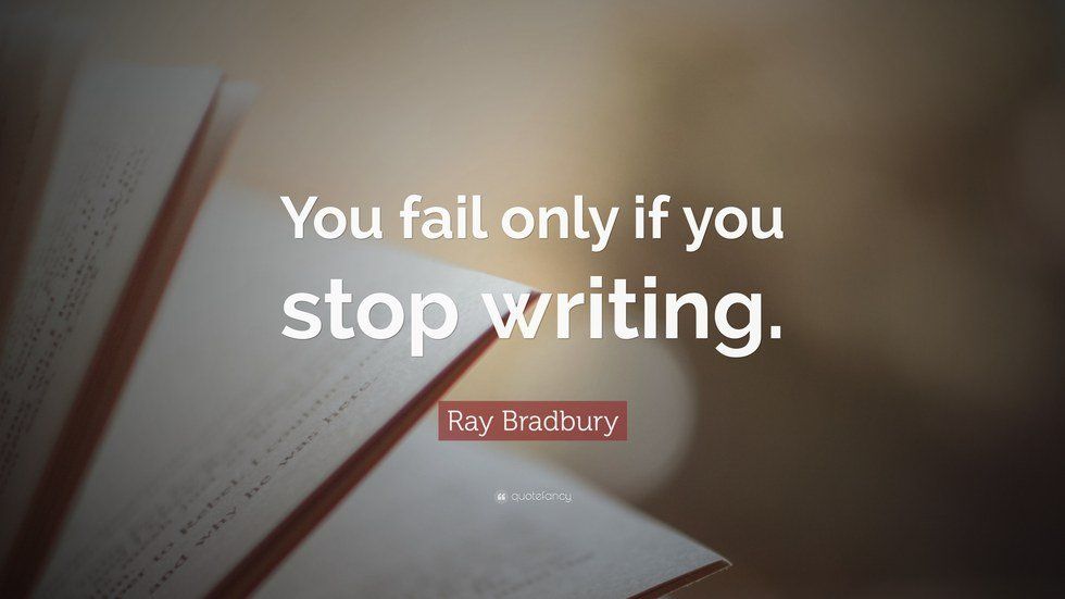 For The Writer Who Keeps Messing Up