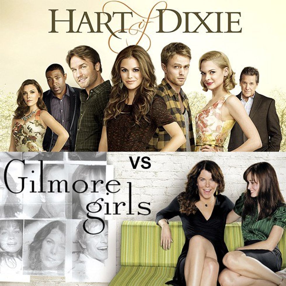 "Gilmore Girls" Vs. "Hart Of Dixie"