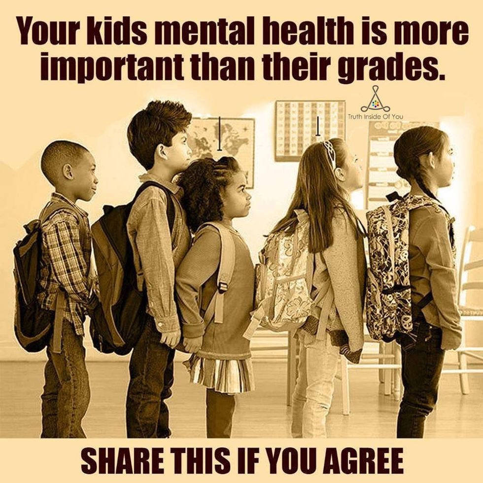 Your Kids Mental Health Is More Important Than Their Grades