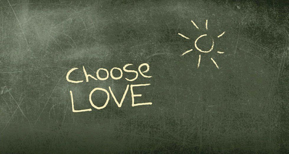 Today, I Choose Love.