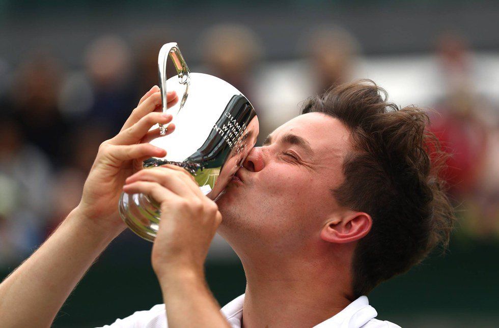 First Singles Wheelchair Tennis Tournament Played At Wimbledon