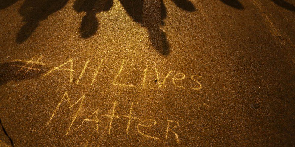 The Problem With 'All Lives Matter'