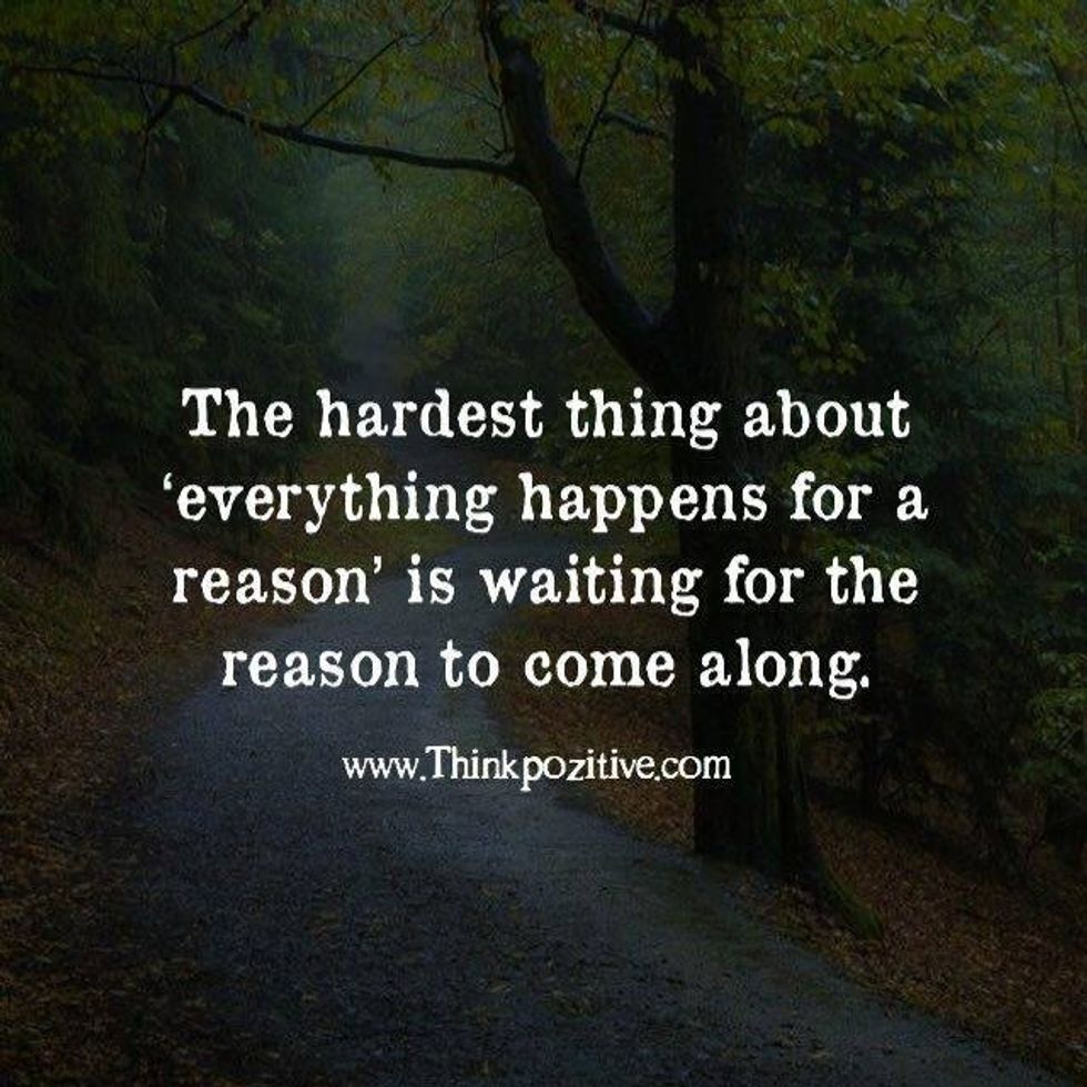 Does Everything Really Happen For A Reason?