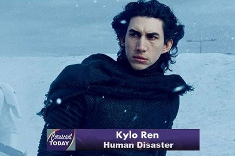 Kylo Ren: The Drama Queen Awakens