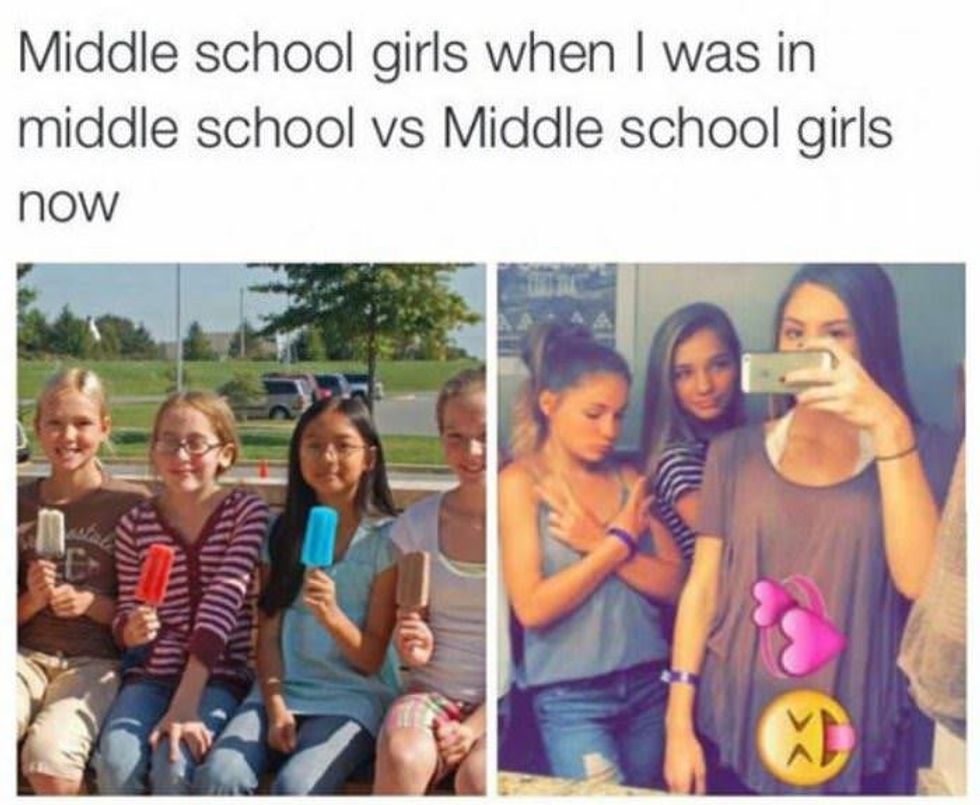 The Evolution Of The Middle Schooler