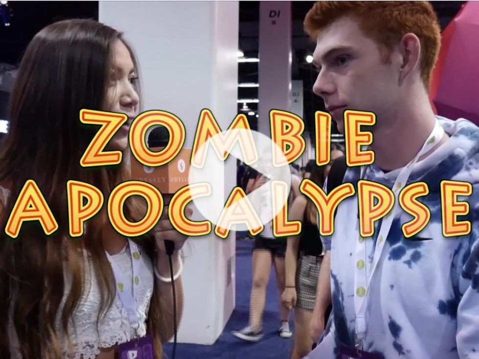 Zombies Attack Vidcon!