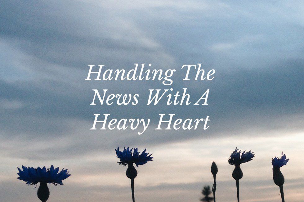 Handling The News With A Heavy Heart