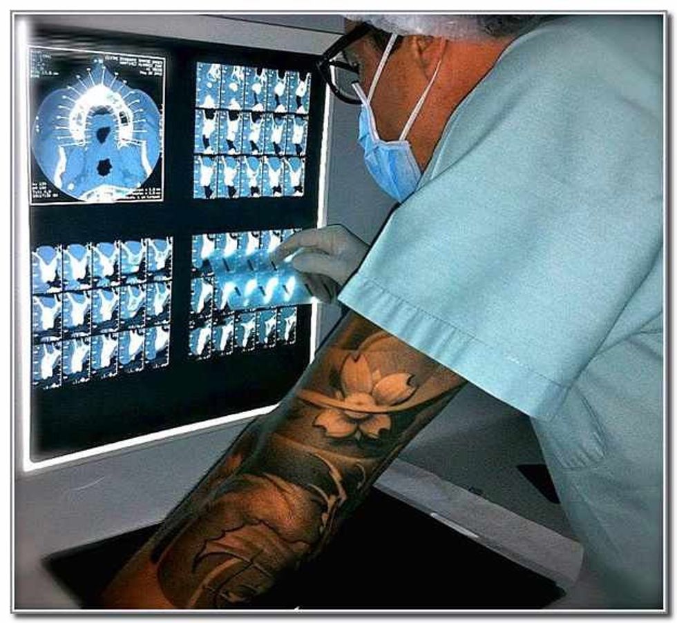 How The 'Rebel' With Tattoos May One Day Save Your Life