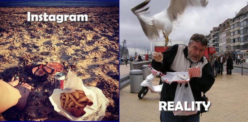 Instagram vs. Reality