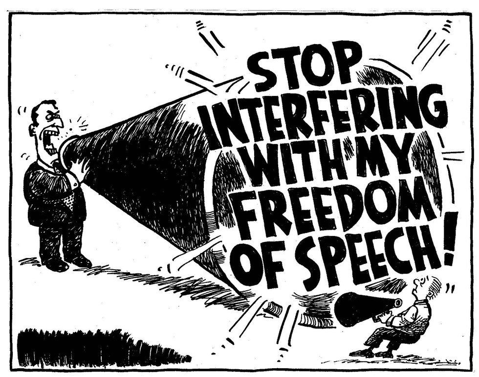 The Problem With the Freedom of Speech