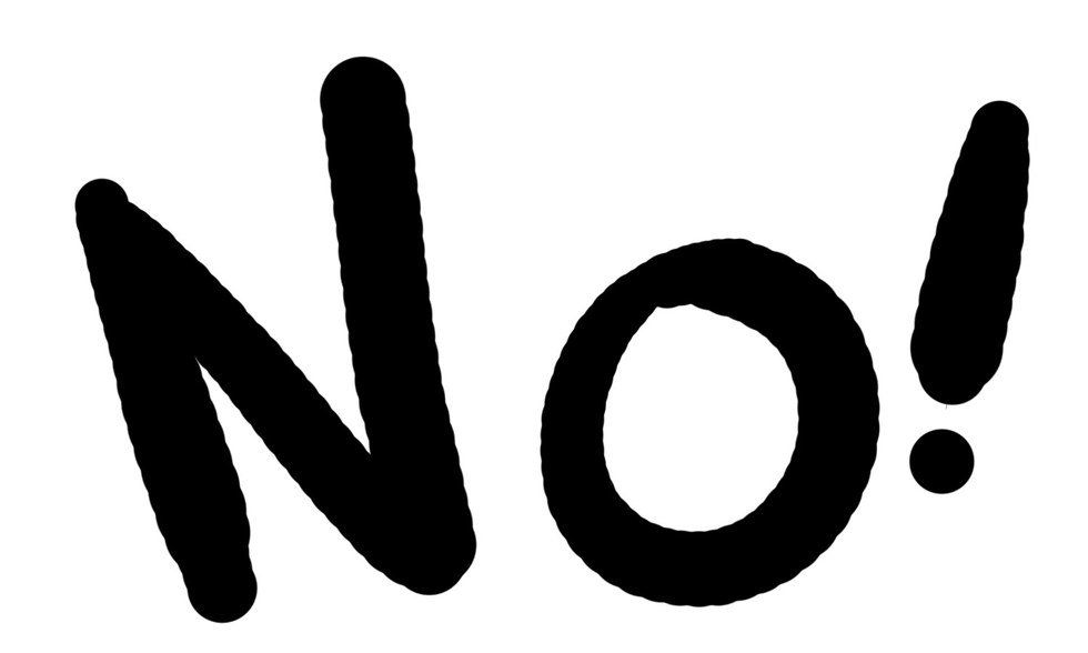 "No" Has No Meaning