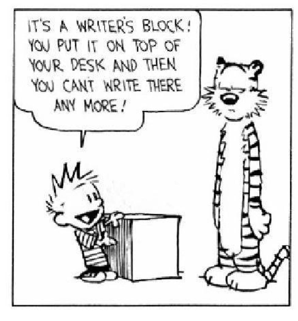 The Eternal Battle With Writer's Block