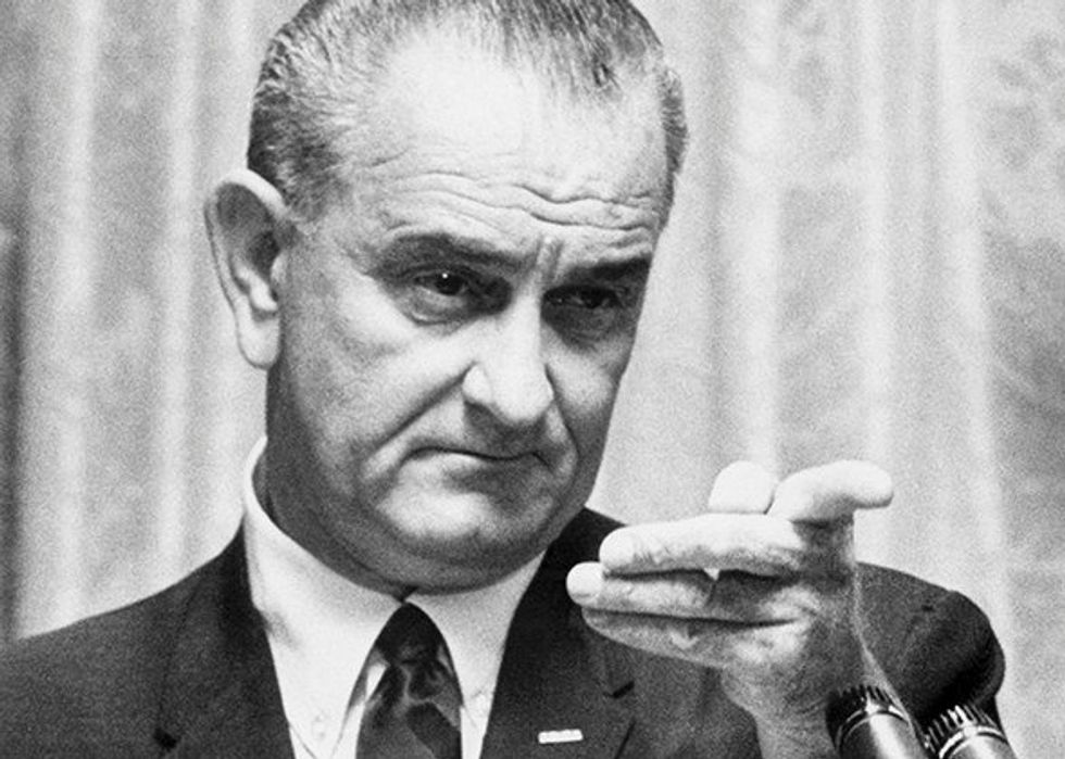 Apparently Lyndon B. Johnson Had A Huge "Johnson"