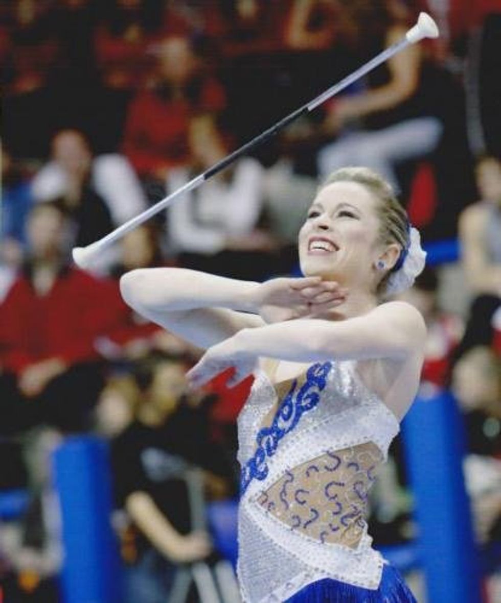 Collegiate Twirling For The Class Of 2016