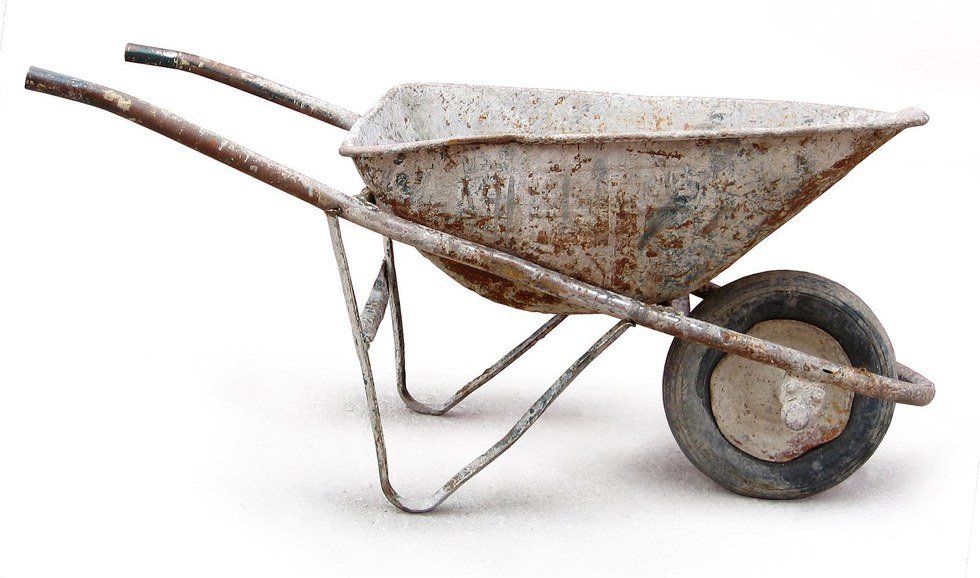 Getting In The Wheelbarrow