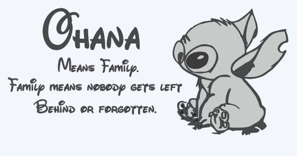 Ohana Means Family