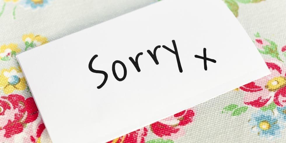 The Truth About Apologizing