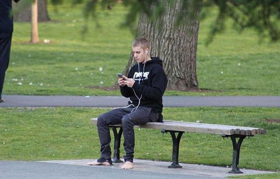 Barefoot Bieber