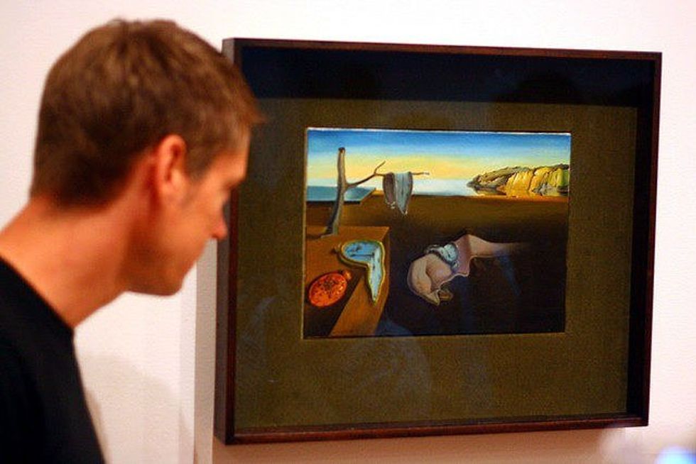 Why Girls Love The Salvador Dali's "Persistence of Memory" Bod