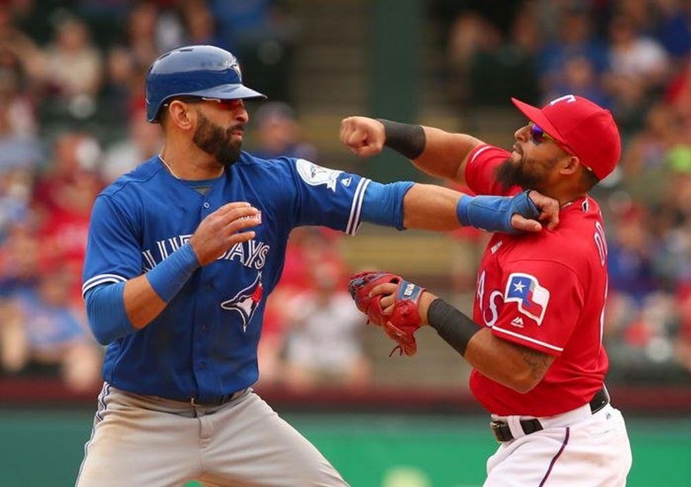 The Blue Jays-Rangers Brawl is A Good Thing