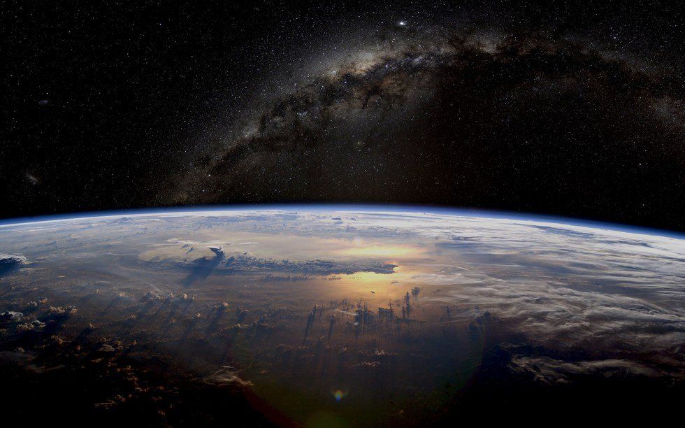 Earth As Seen Through The Perspective Of The Overview Effect