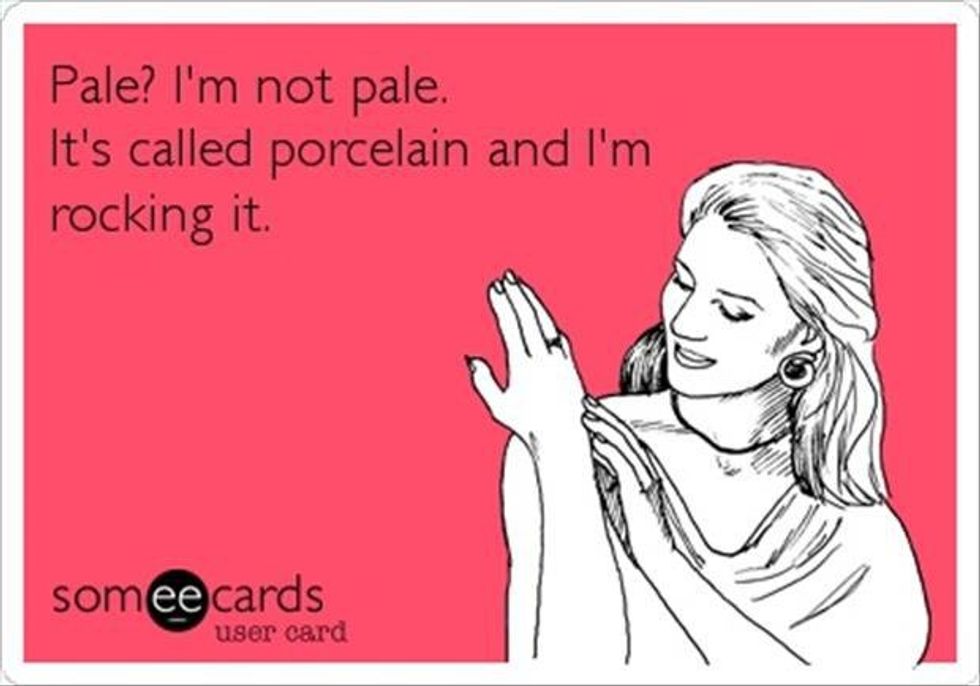 Pale Girl Problems