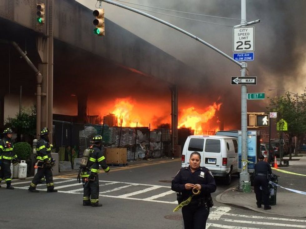 East Harlem Blaze