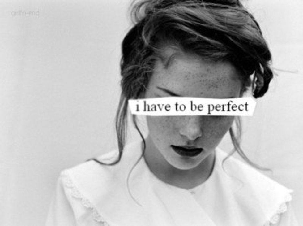 The Pressure To Be Perfect