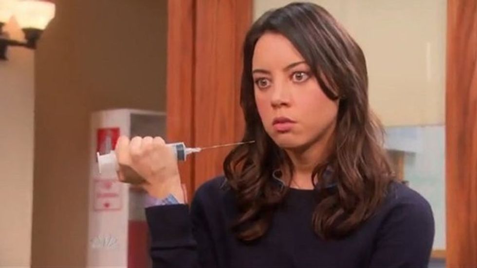 The Pain Of Finals Week: April Ludgate Edition