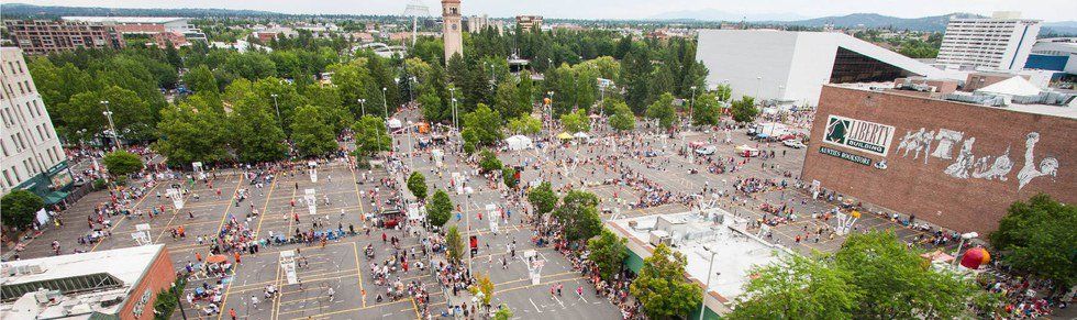 The Glory Of Spokane Hoopfest