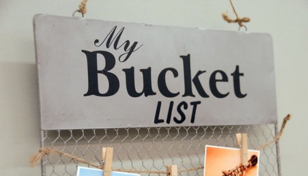 End Of The Year Bucket List