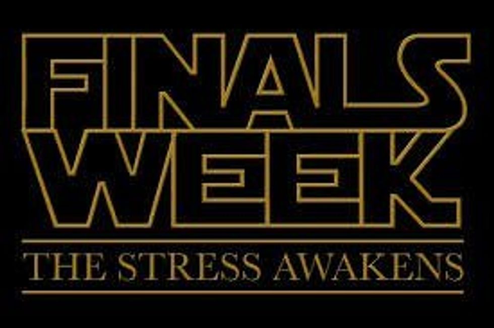 10 Stages of Finals Week