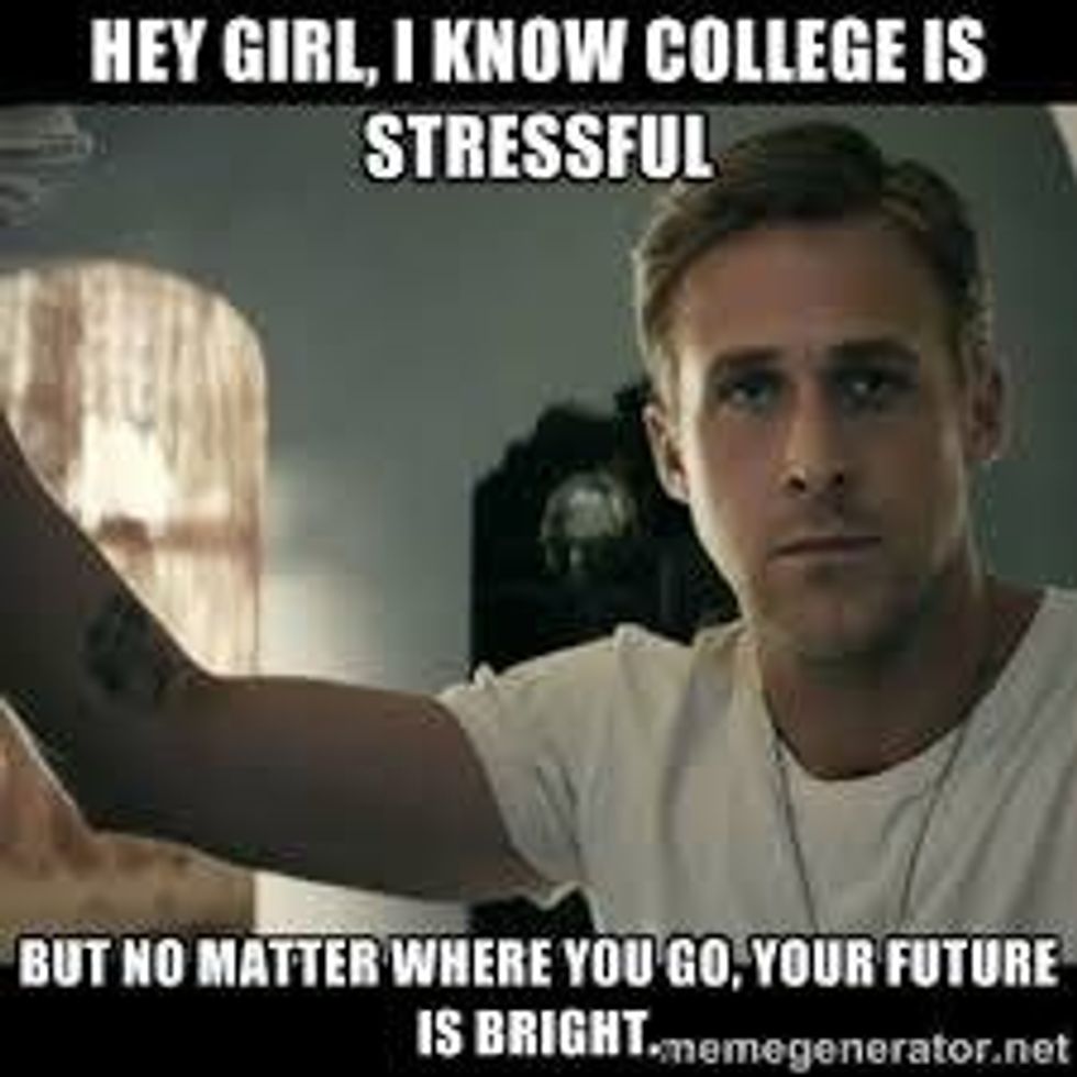 To The Stressed Out College Junior