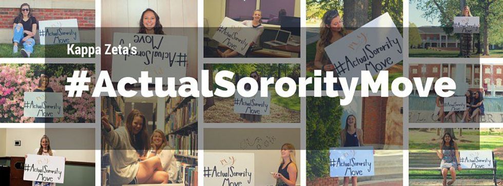 #ActualSororityMove Versus Total Sorority Move